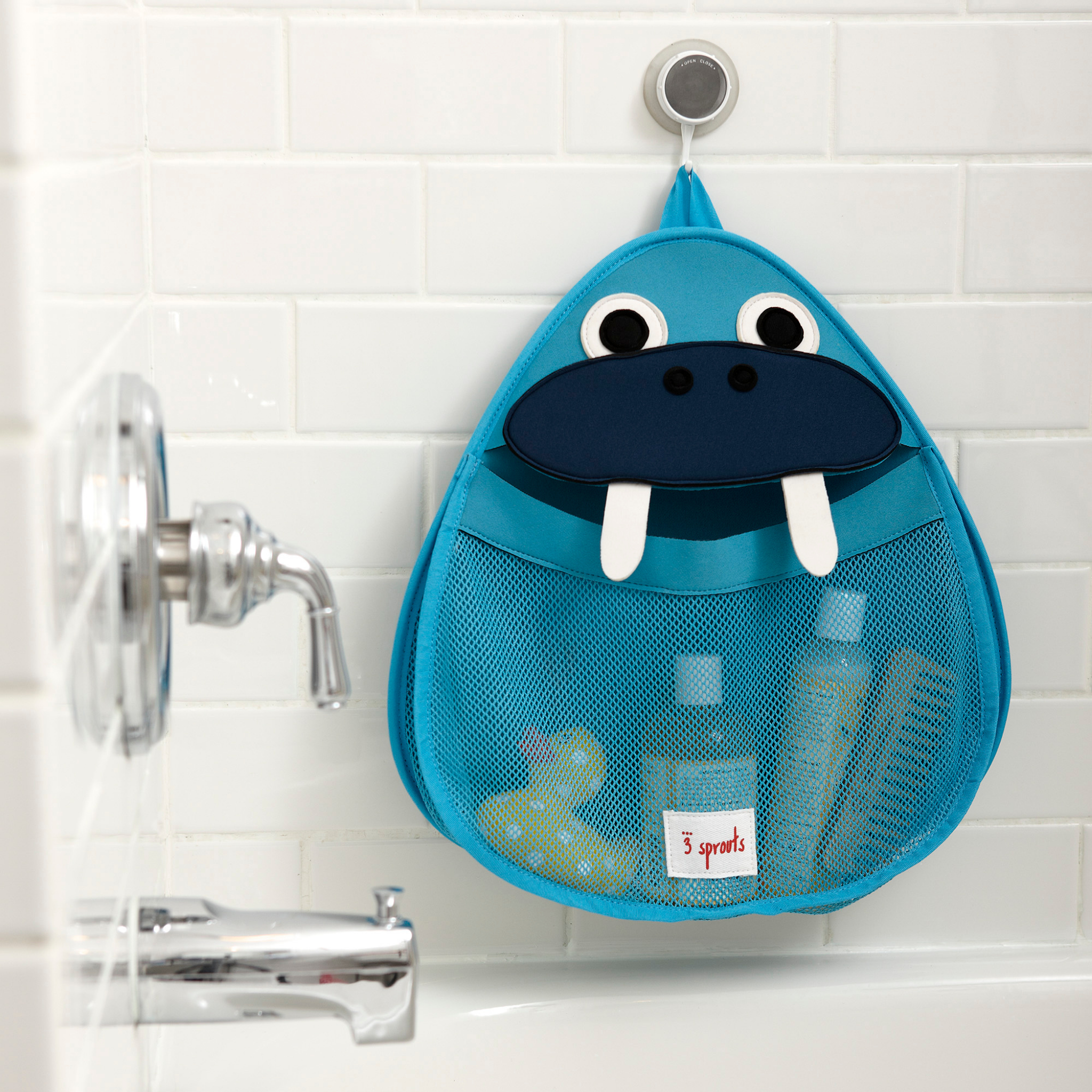3-sprouts-rangement-bain-morse-organiseur-filet-baignoire image 2