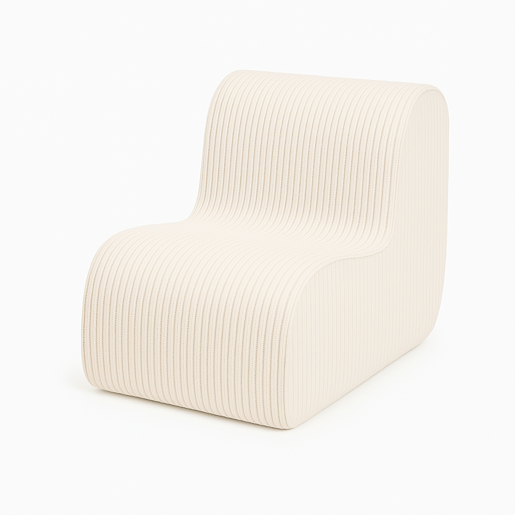 meowbaby-aesthetic-fauteuil-nuage-enfant-en-velours-corduroy image 1