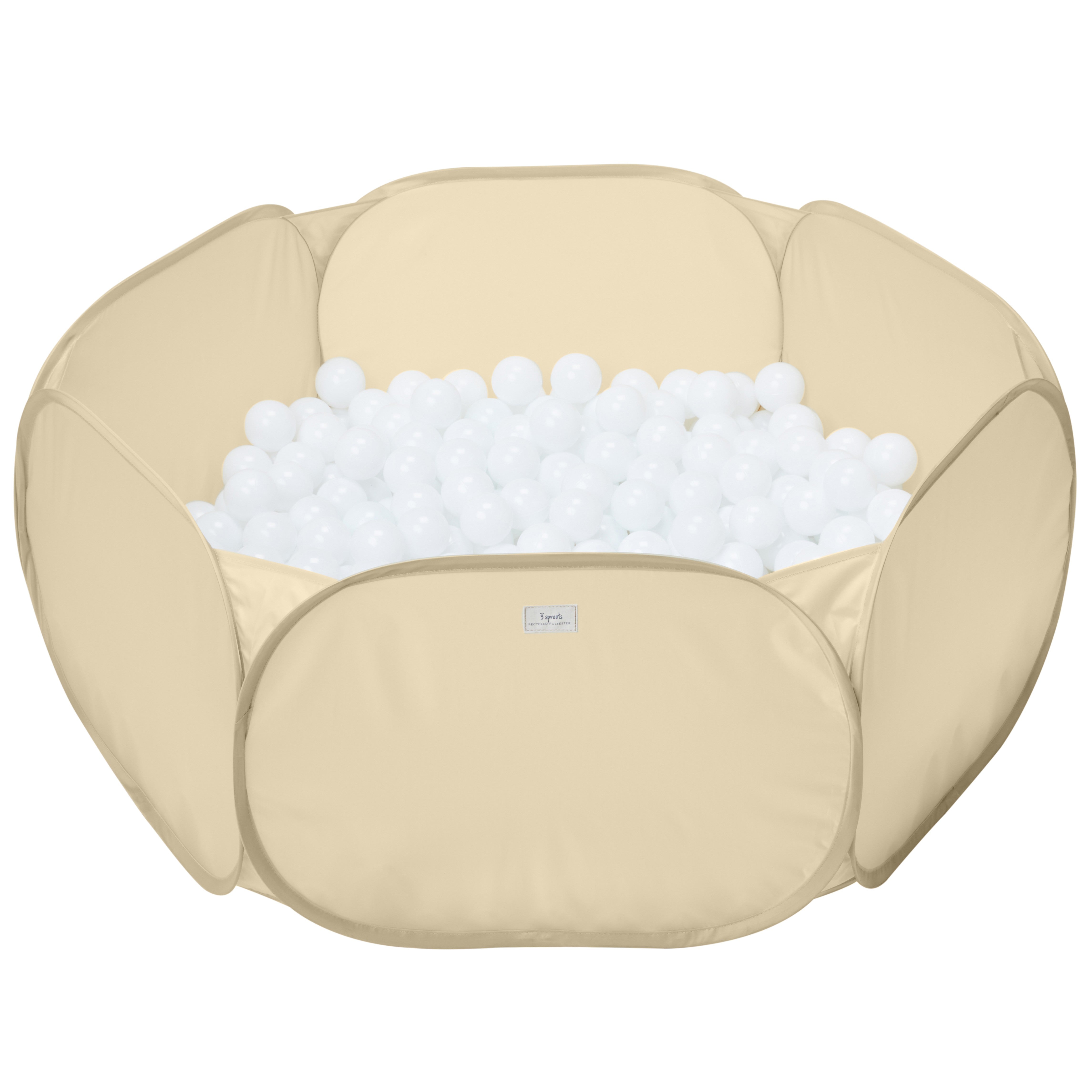 3-sprouts-piscine-balles-beige-en-tissu-recycl image 3