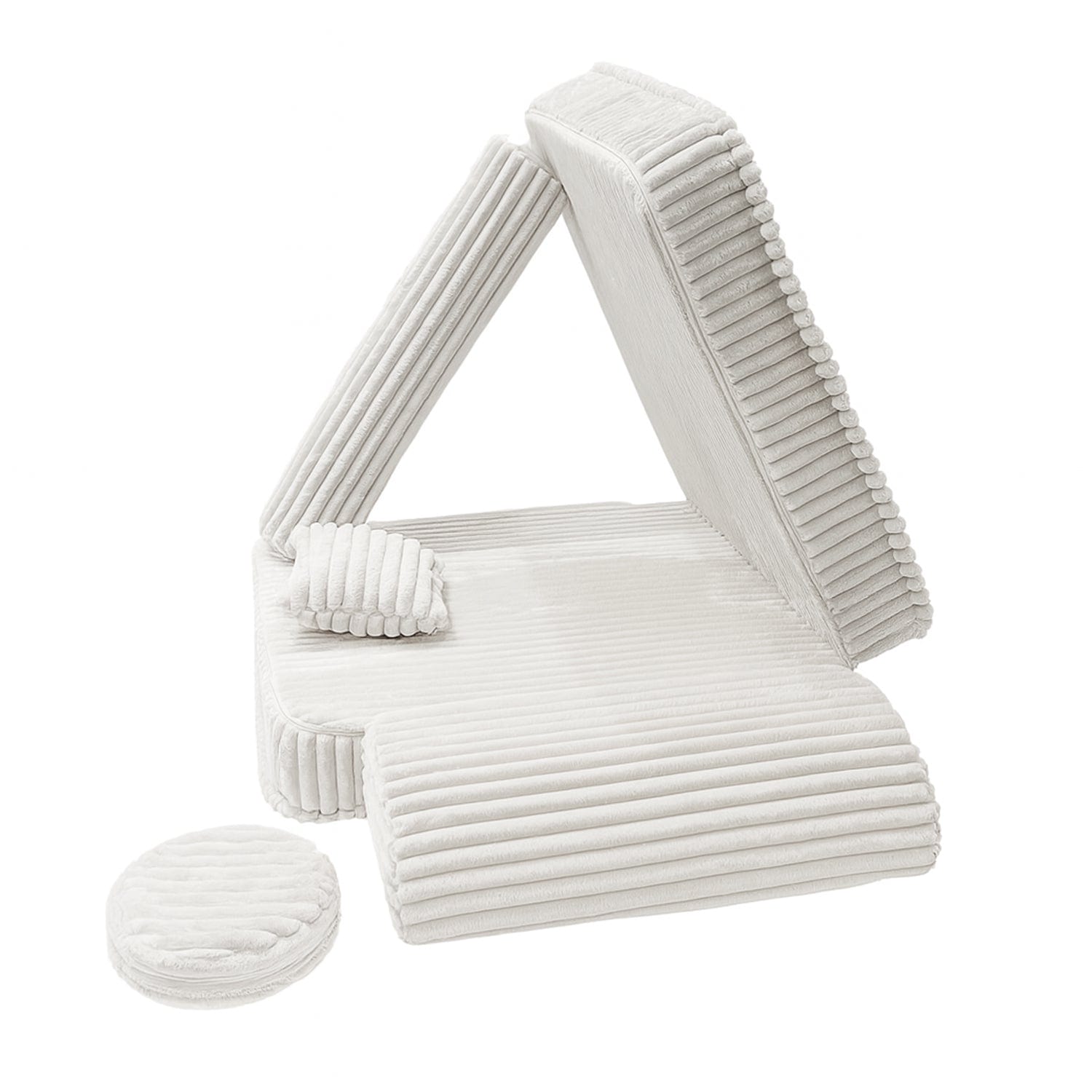 meowbaby-fauteuil-modulable-premium-80x80-cm-fourrure-c-tel-churros-5-pi-ces image 2