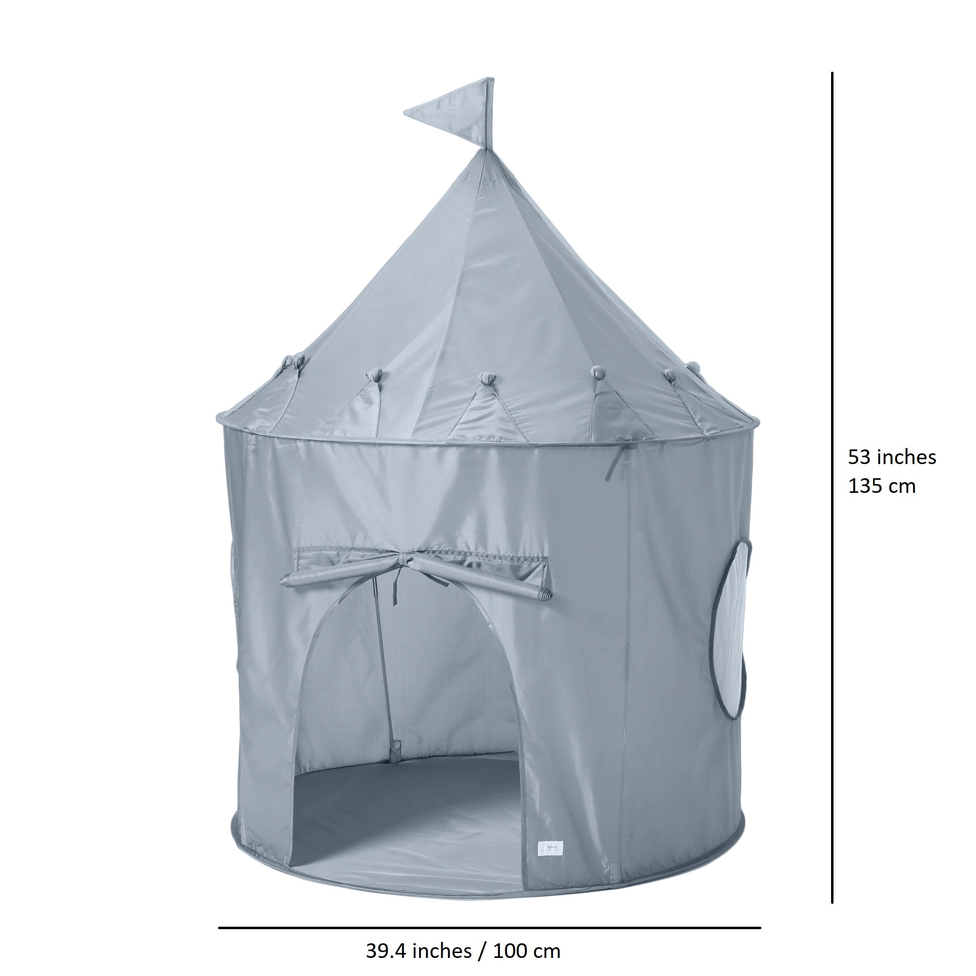 3-sprouts-tente-de-jeu-tissu-recycl-bleue image 3