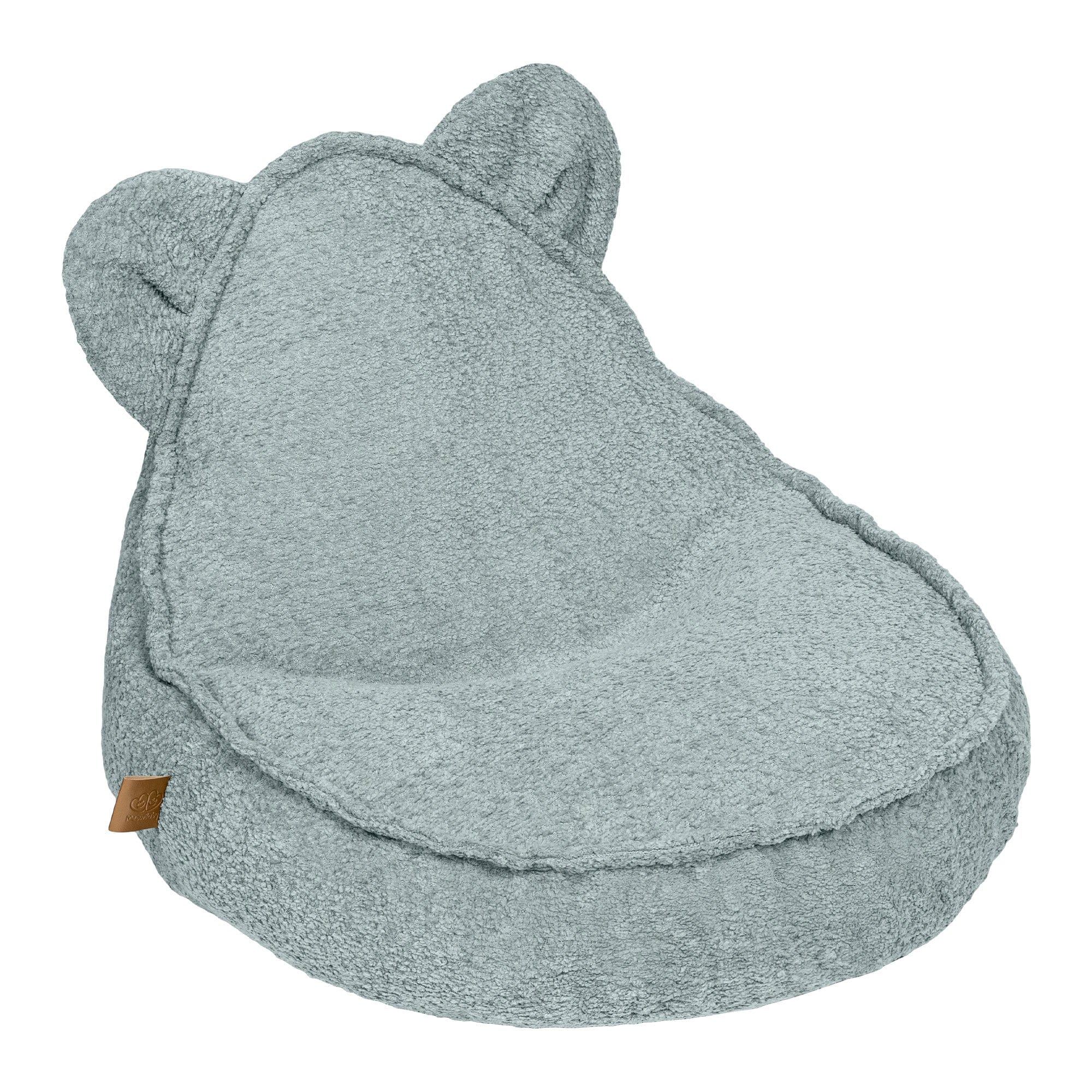 meowbaby-pouf-ours-en-tissu-boucl-si-ge-enfant image 5