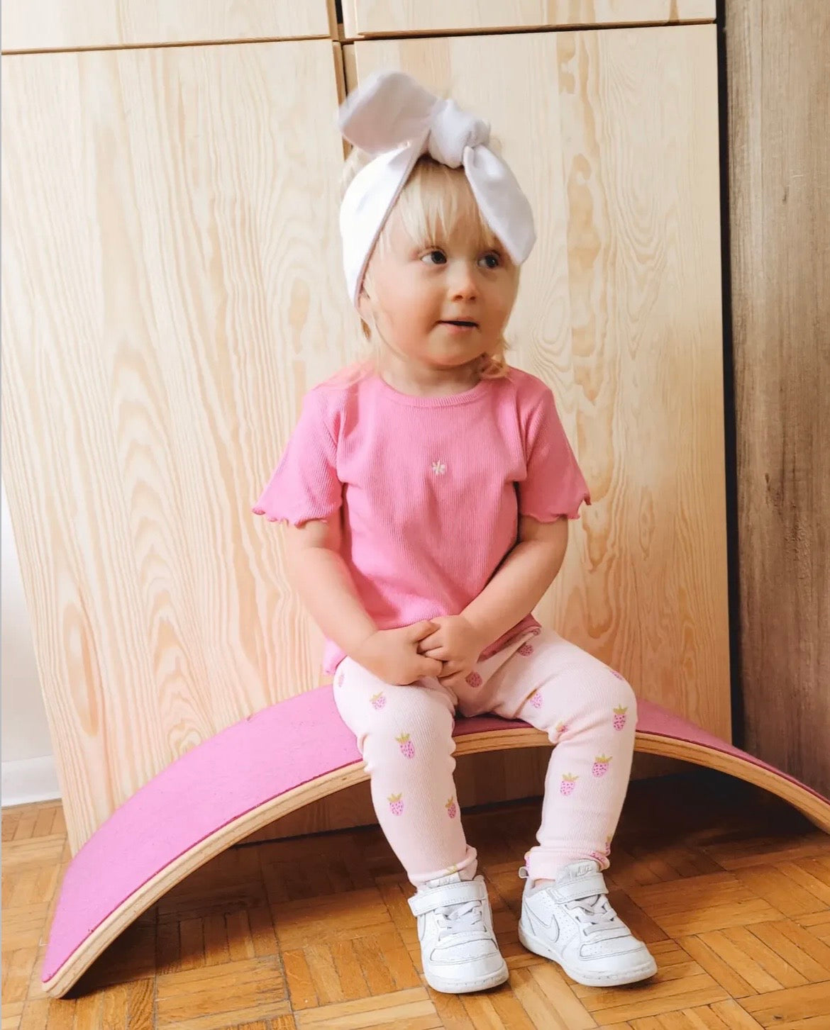 meowbaby-planche-d-quilibre-en-bois-avec-feutre image 7