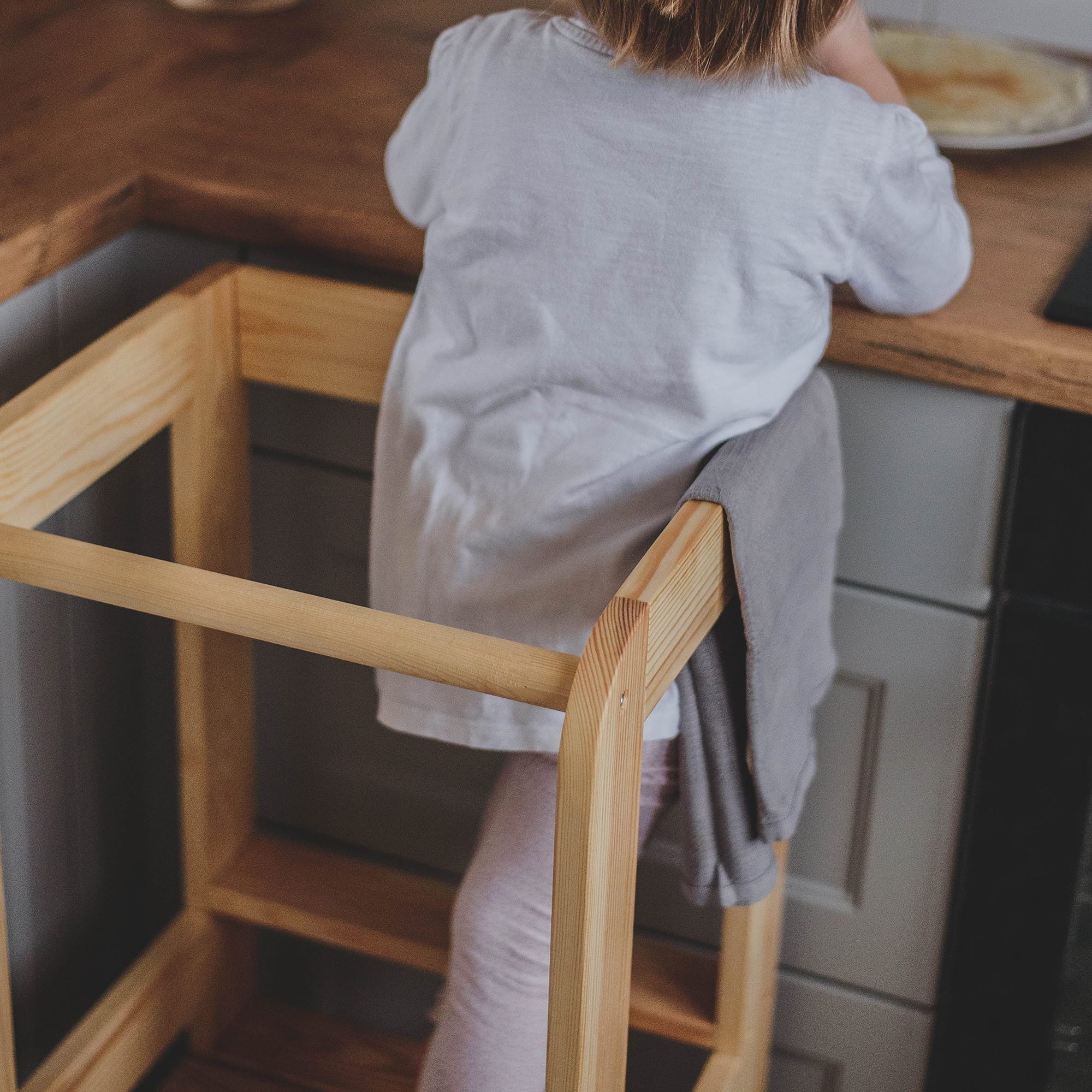 meowbaby-tour-d-observation-montessori-ajustable-3-hauteurs-avec-ou-sans-tableau image 5