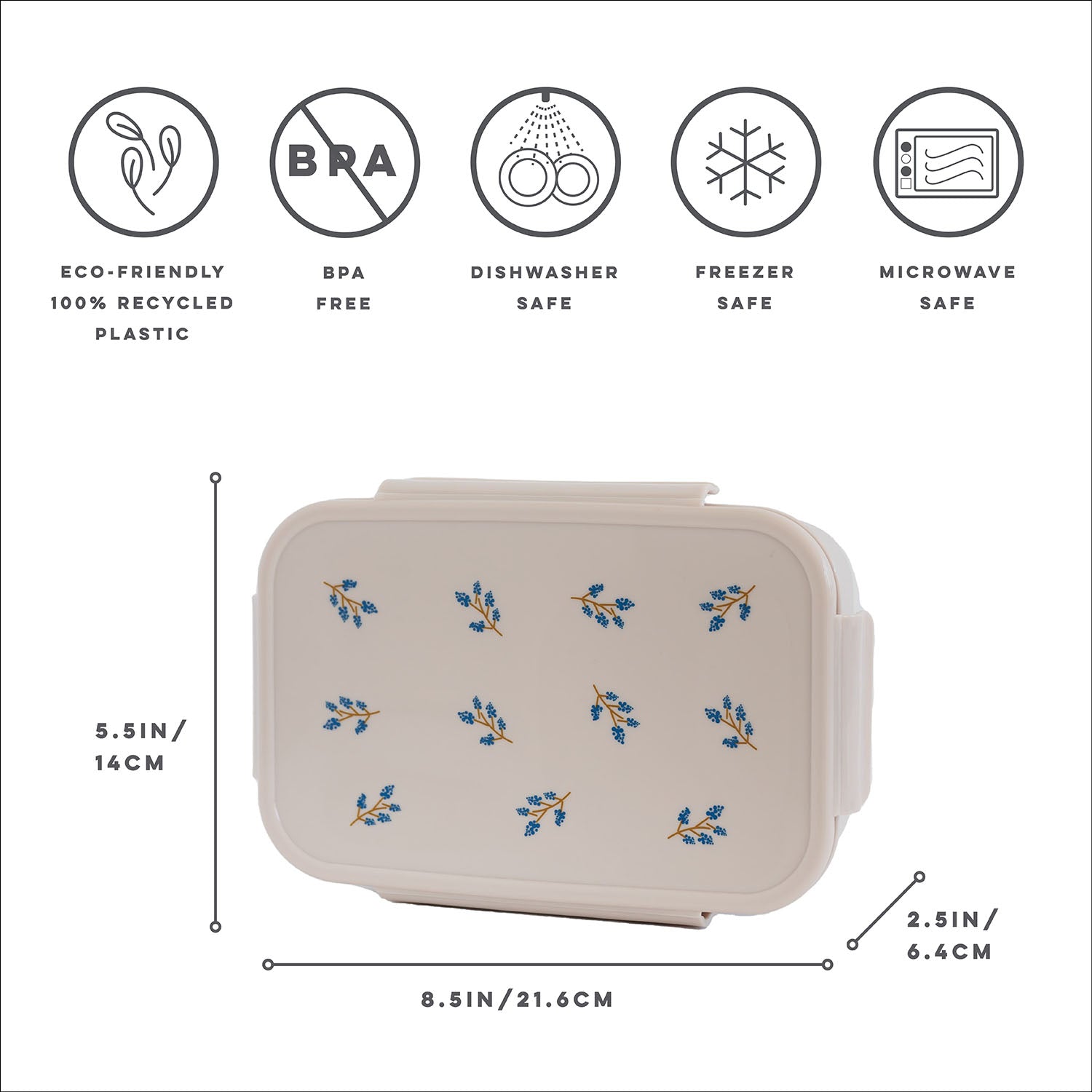 3-sprouts-bo-te-bento-recycl-e-3-compartiments-bleu-myrtille-taupe image 5