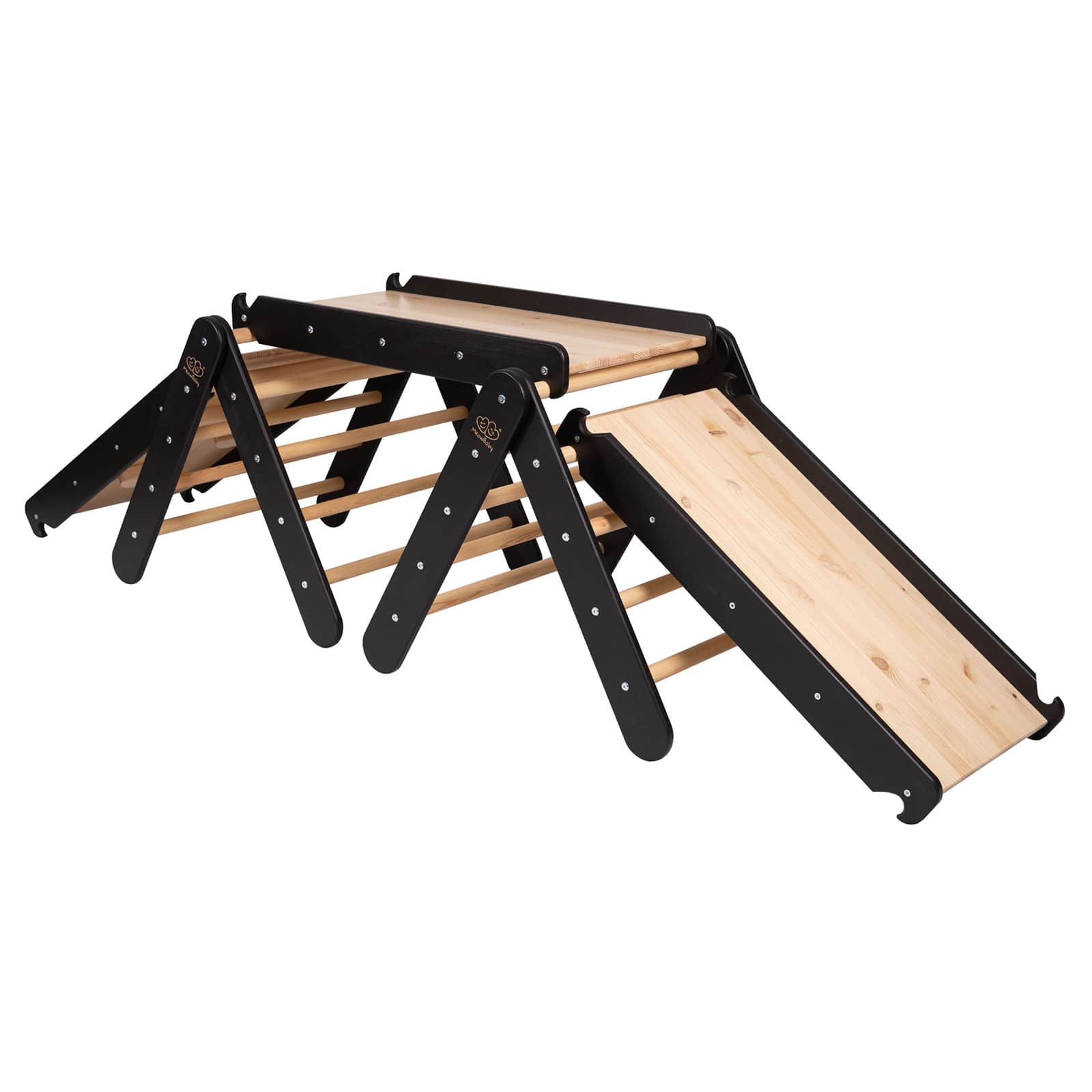 meowbaby-triangle-de-pikler-en-bois-rampe-double-face image 8