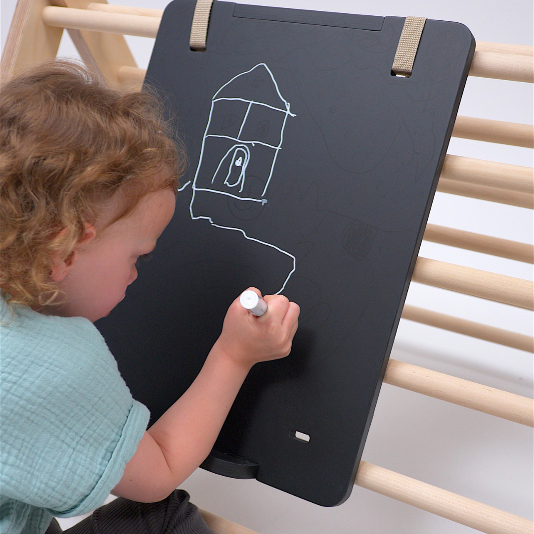 ette-tete-tableau-double-face-accessoire-tour-d-apprentissage-et-jouet-d-escalad image 5